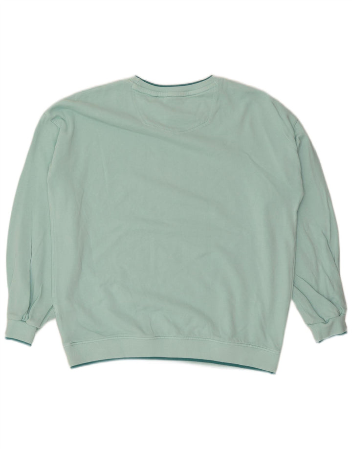 Fat Face - Sudadera extragrande con gráfico para mujer, talla 40, talla M, color turquesa