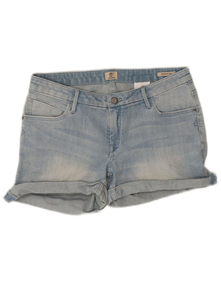 Shorts Vaqueros Timberland Mujer W29 Algodón Azul Medio