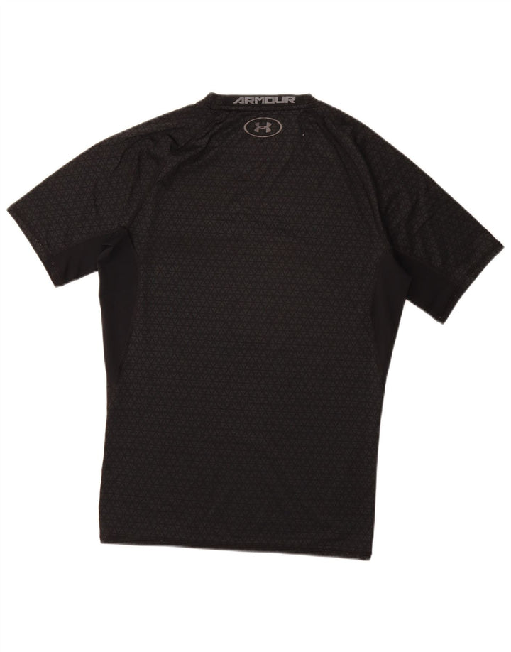 UNDER ARMOUR Camiseta Heat Gear para hombre Top grande gris geométrico sintético