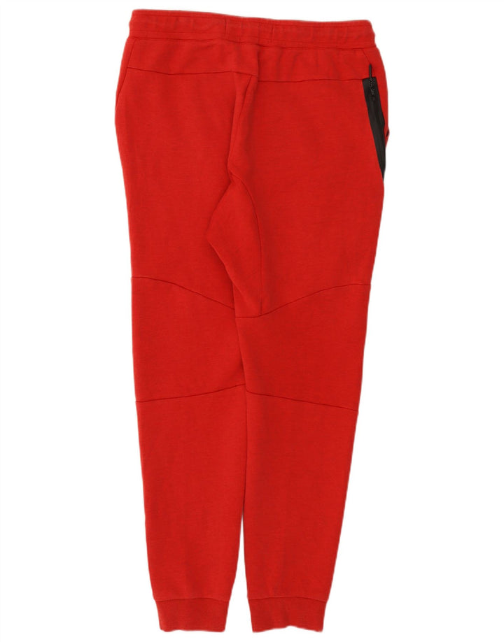 Nike - Pantalones de chándal para hombre, color rojo, algodón