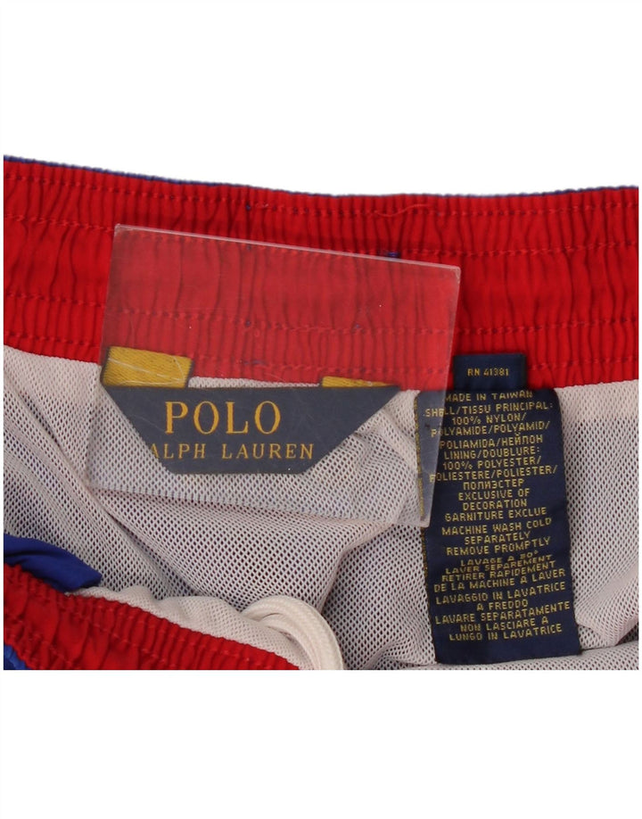 Bañador Polo Ralph Lauren Hombre Azul Medio Nylon