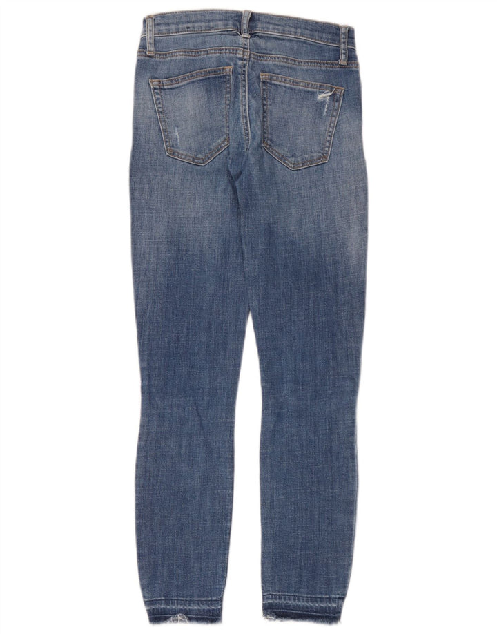 Vaqueros ajustados desgastados para hombre Gap W24 L27 Algodón azul