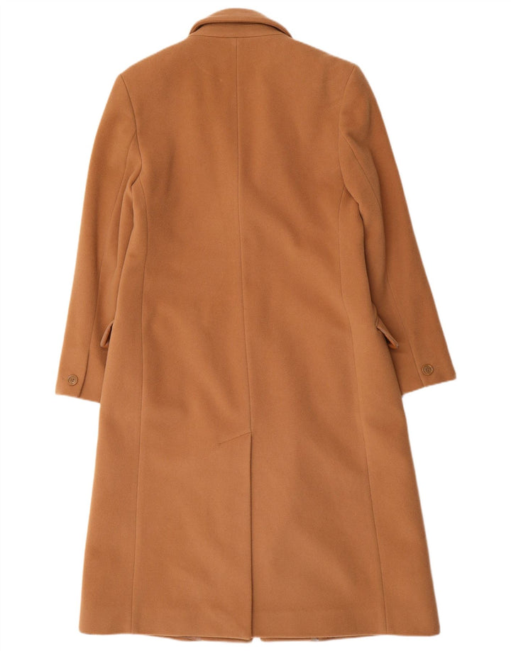 LAURA ASHLEY Abrigo para mujer Reino Unido 44 Grande Lana virgen marrón