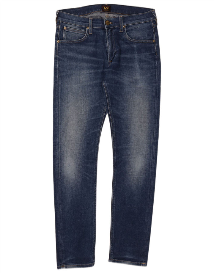 Vaqueros Lee Luke Slim para Hombre W30 L32 Algodón Azul