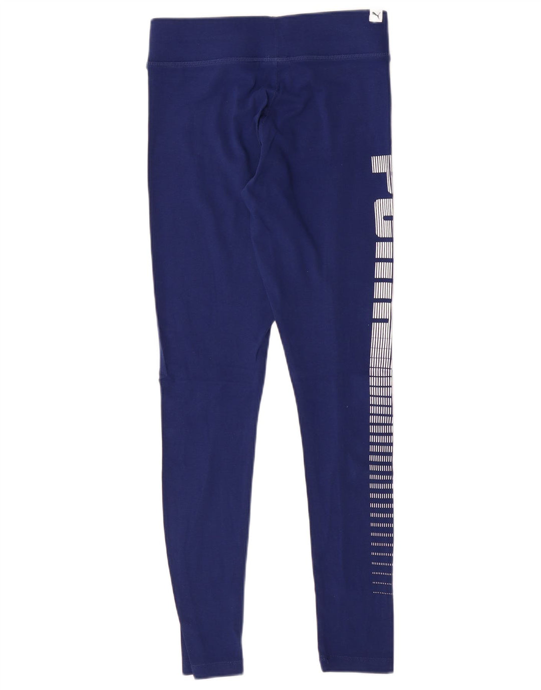 PUMA Leggings gráficos para mujer UK 10 Small Blue Cotton