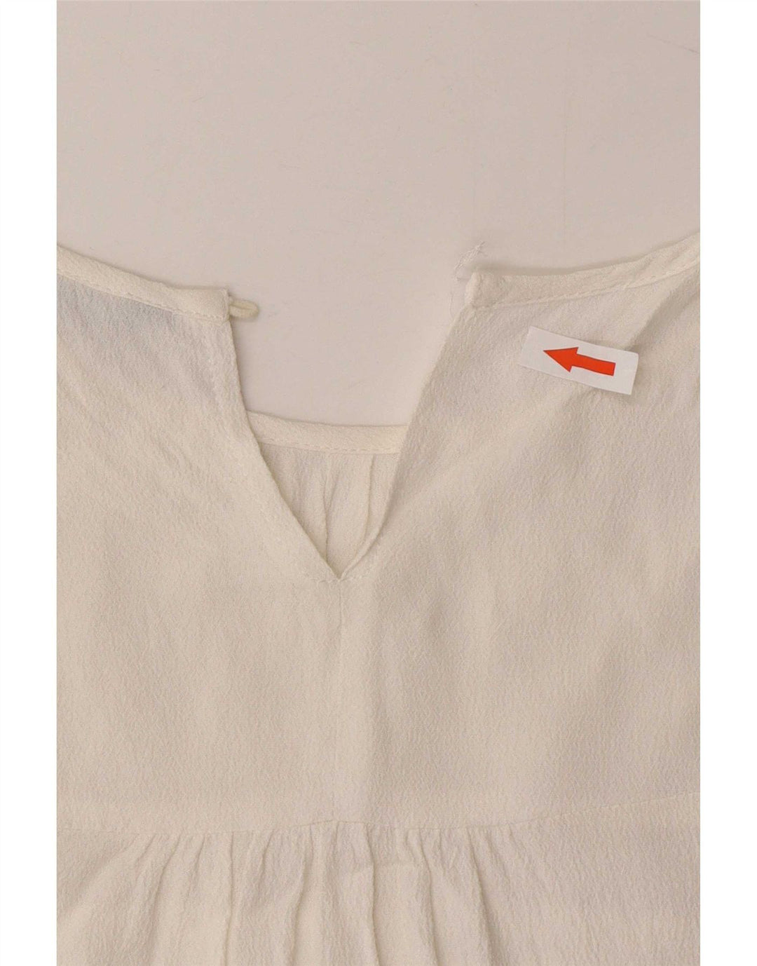 Zara Blusa para mujer UK 46 Large White Viscosa