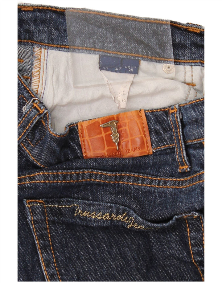 TRUSSARDI Vaqueros Rectos Mujer W25 L30 Azul Marino