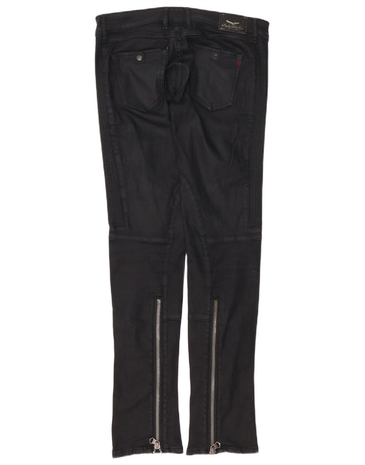 REPLAY Pantalones informales ajustados para mujer W30 L32 Negro