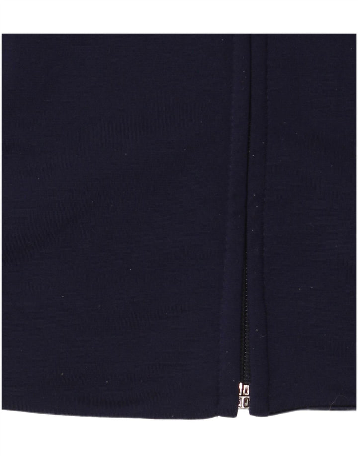 Puma Chaqueta de chándal con gráfico gráfico para niños 9-10 años Azul Marino Colorblock
