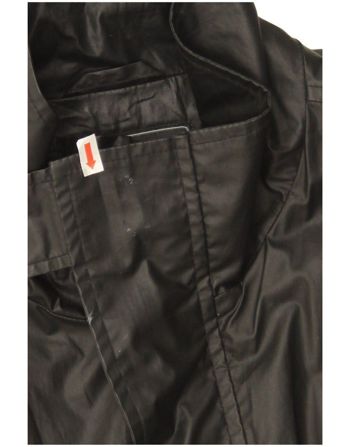 Le Frog Mens Utility Jacket UK 38 Mediano Negro Poliéster