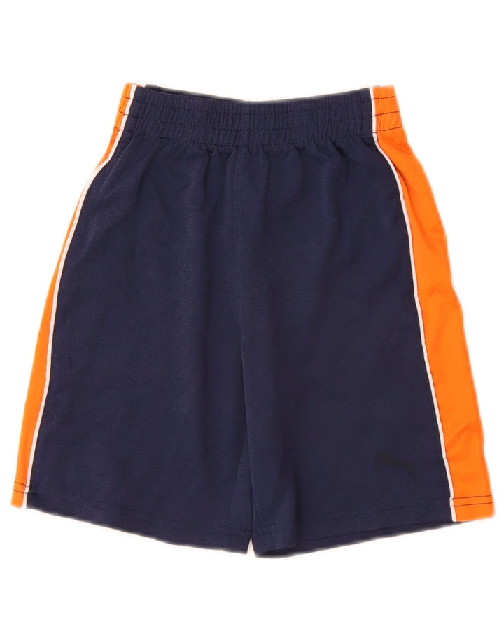Puma Pantalones cortos deportivos para mujer US 6 Medio Azul Marino Colorblock Poliéster