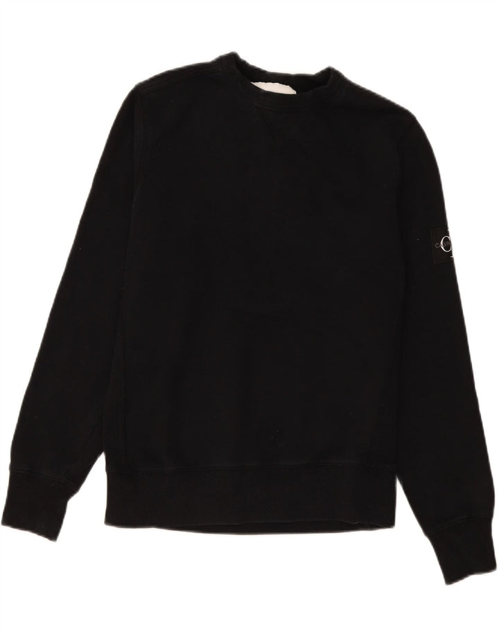 Calvin Klein Sudadera Jumper para Hombre XS Algodón Negro