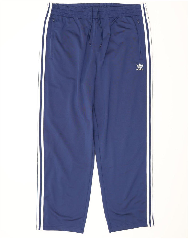 Pantalón Chándal ADIDAS Hombre XL Azul Marino Poliéster