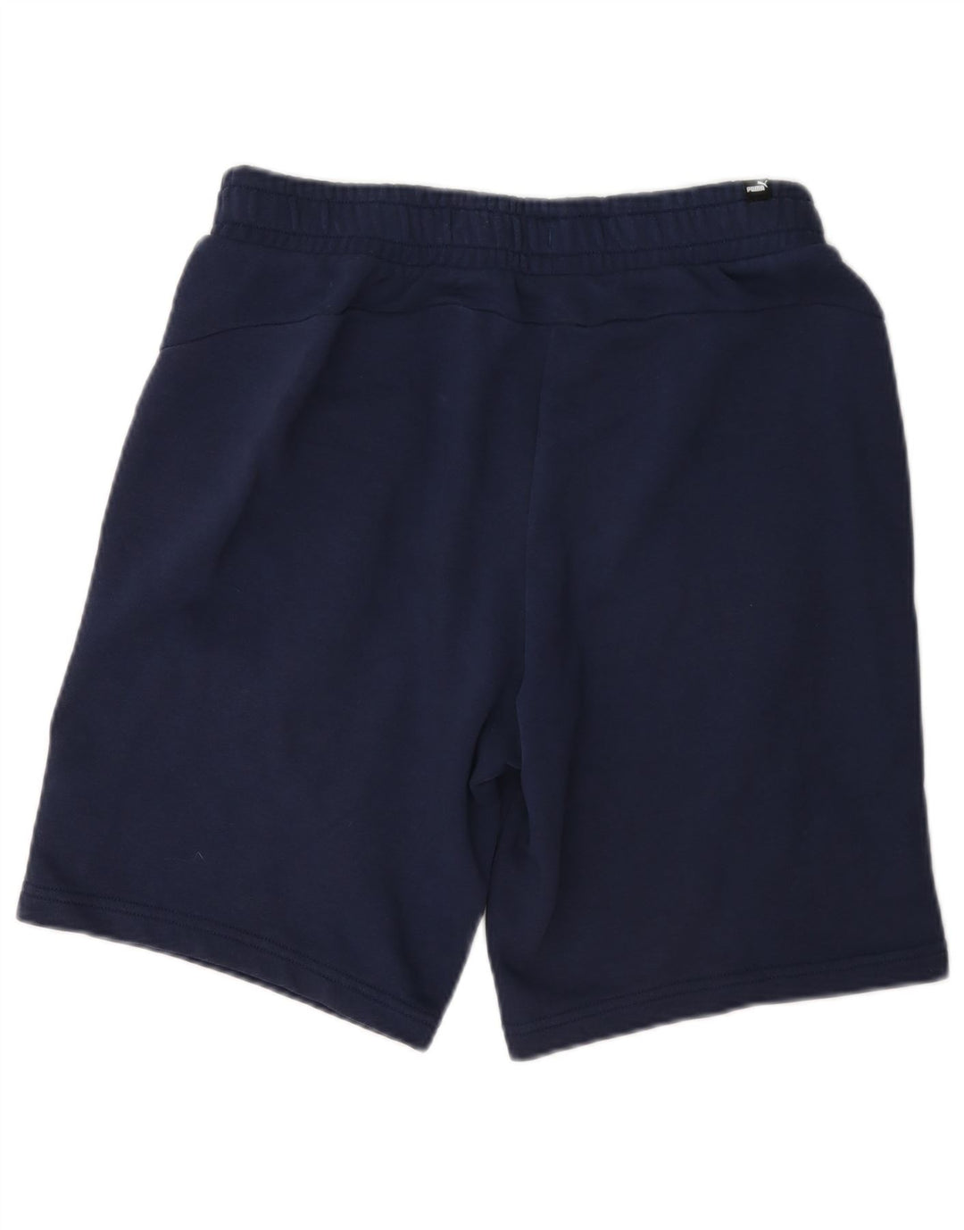 Puma Pantalones cortos deportivos gráficos para hombre de algodón azul marino mediano