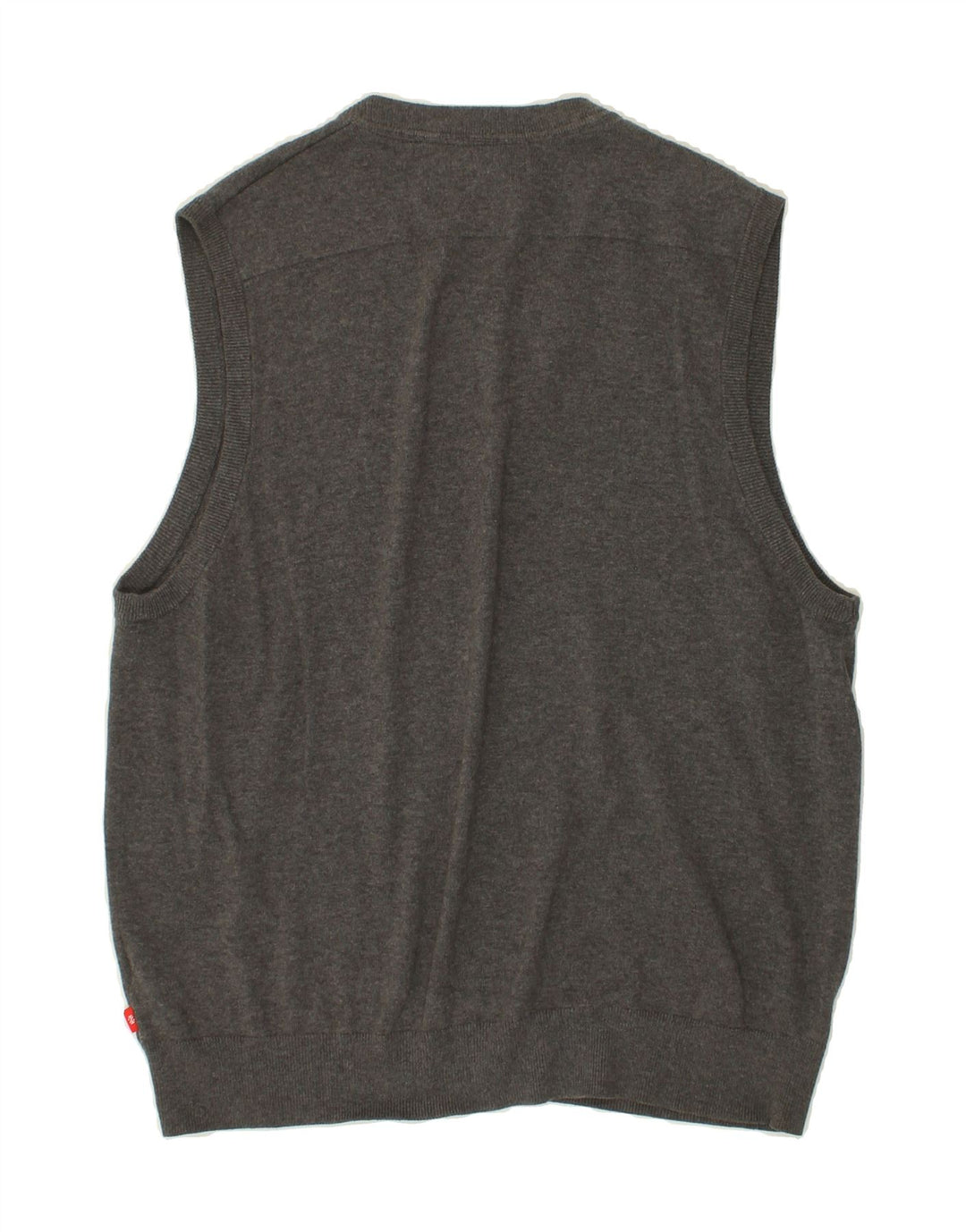 IZOD Mens Vest Tank Top Large Grey Cotton Vintage Izod and Second-Hand Izod from Messina Hembry 