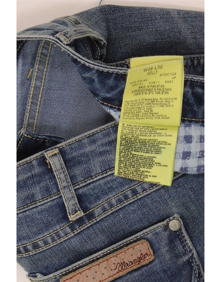 Wrangler Molly Slim Jeans Mujer W29 L32 Algodón Azul