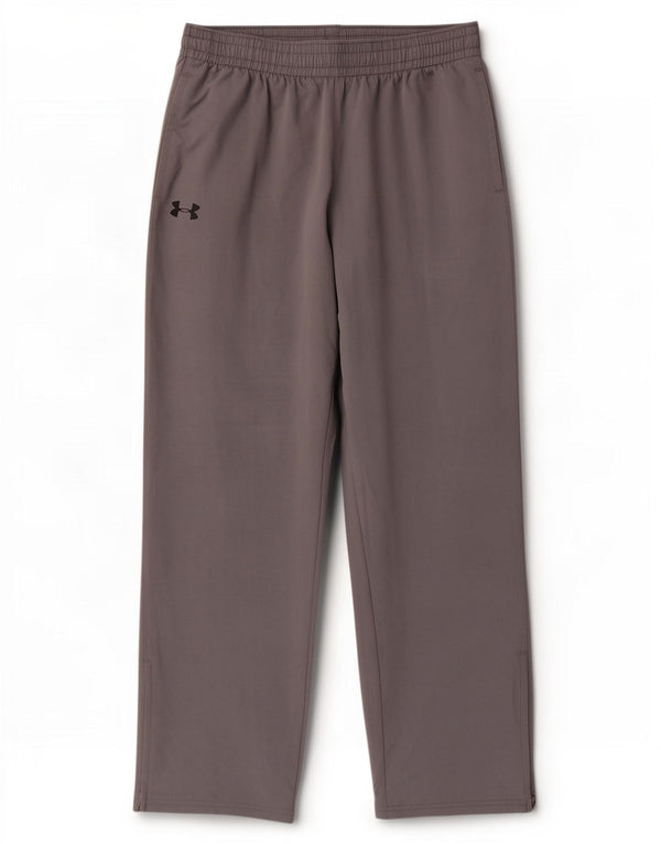 Under Armour Pantalones de chándal holgados para hombre, talla grande, gris