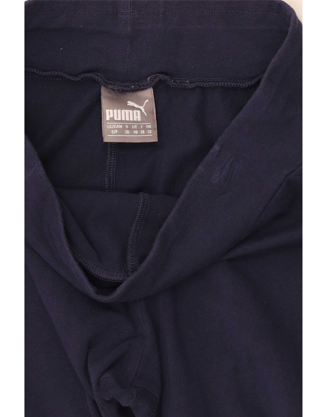 Puma Leggings gráficos para mujer UK 10 Small Azul marino