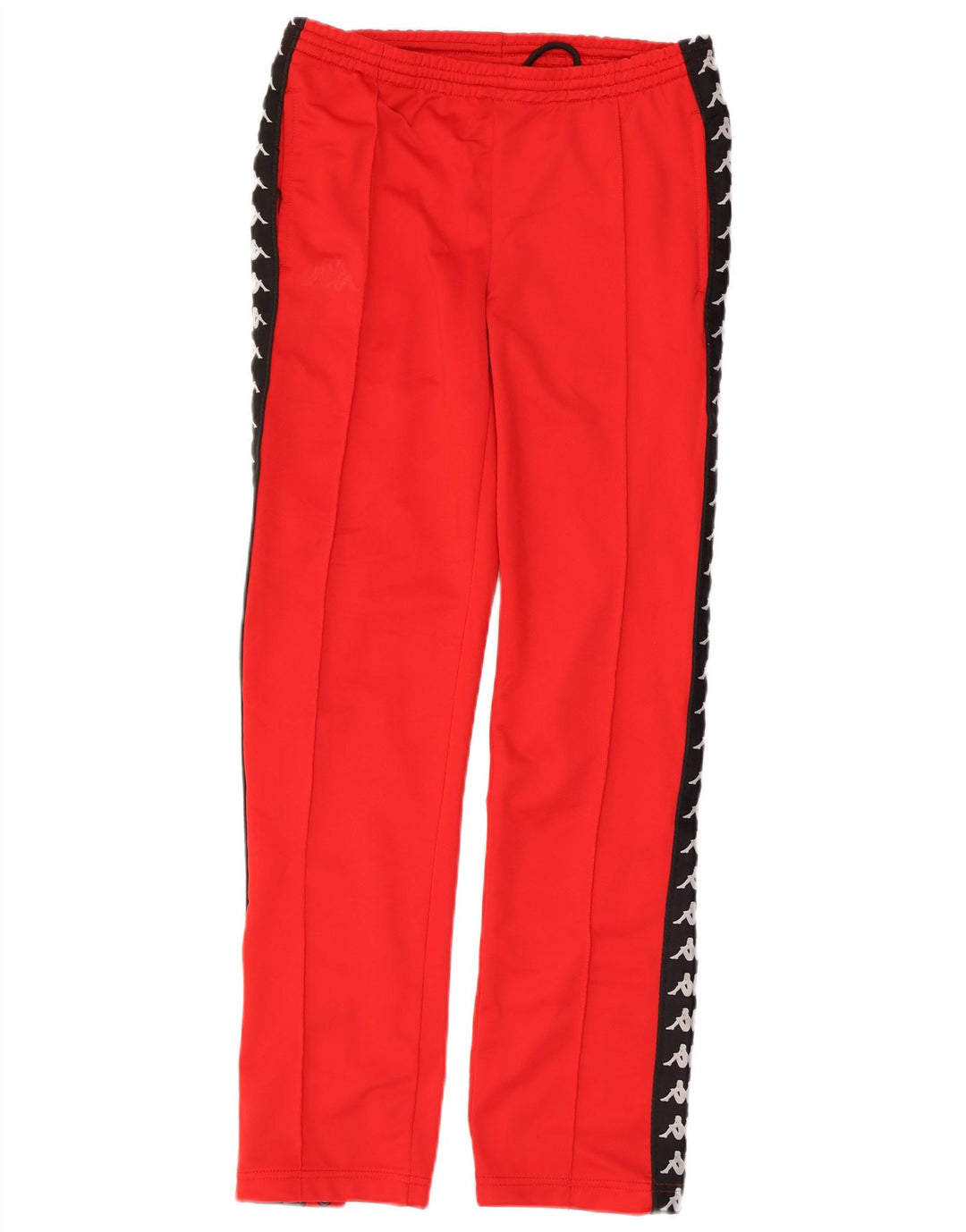 Kappa Hombre Pantalones De Chándal Gráficos Poliéster Color Block Rojo Medio