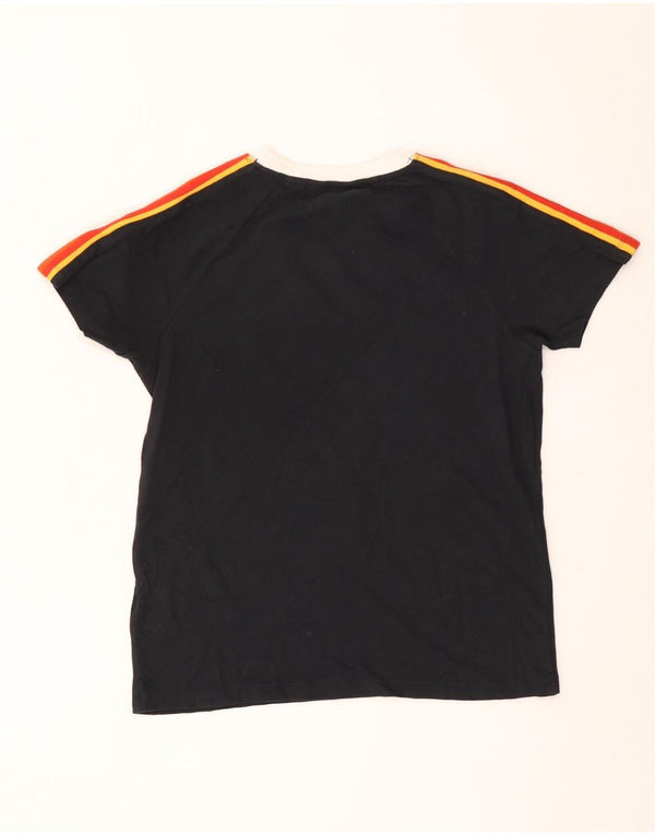 Superdry Camiseta Holgada para Mujer UK 6 XS Azul Marino Algodón