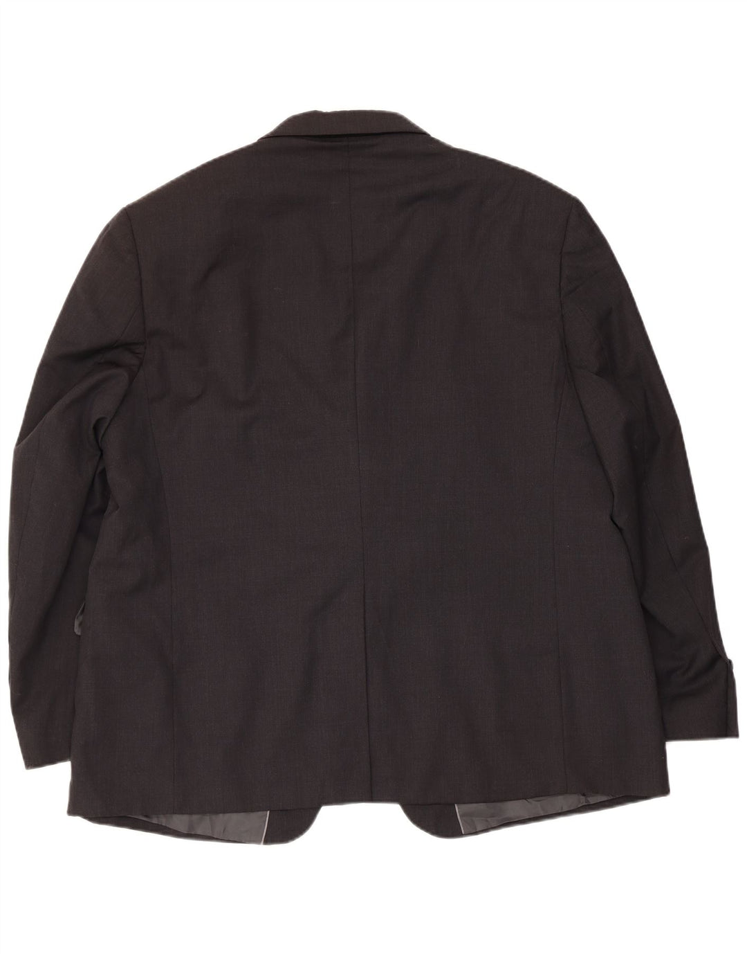 Marks & Spencer Chaqueta Blazer Corta de 3 Botones para Hombre UK 48 2XL Lana Gris
