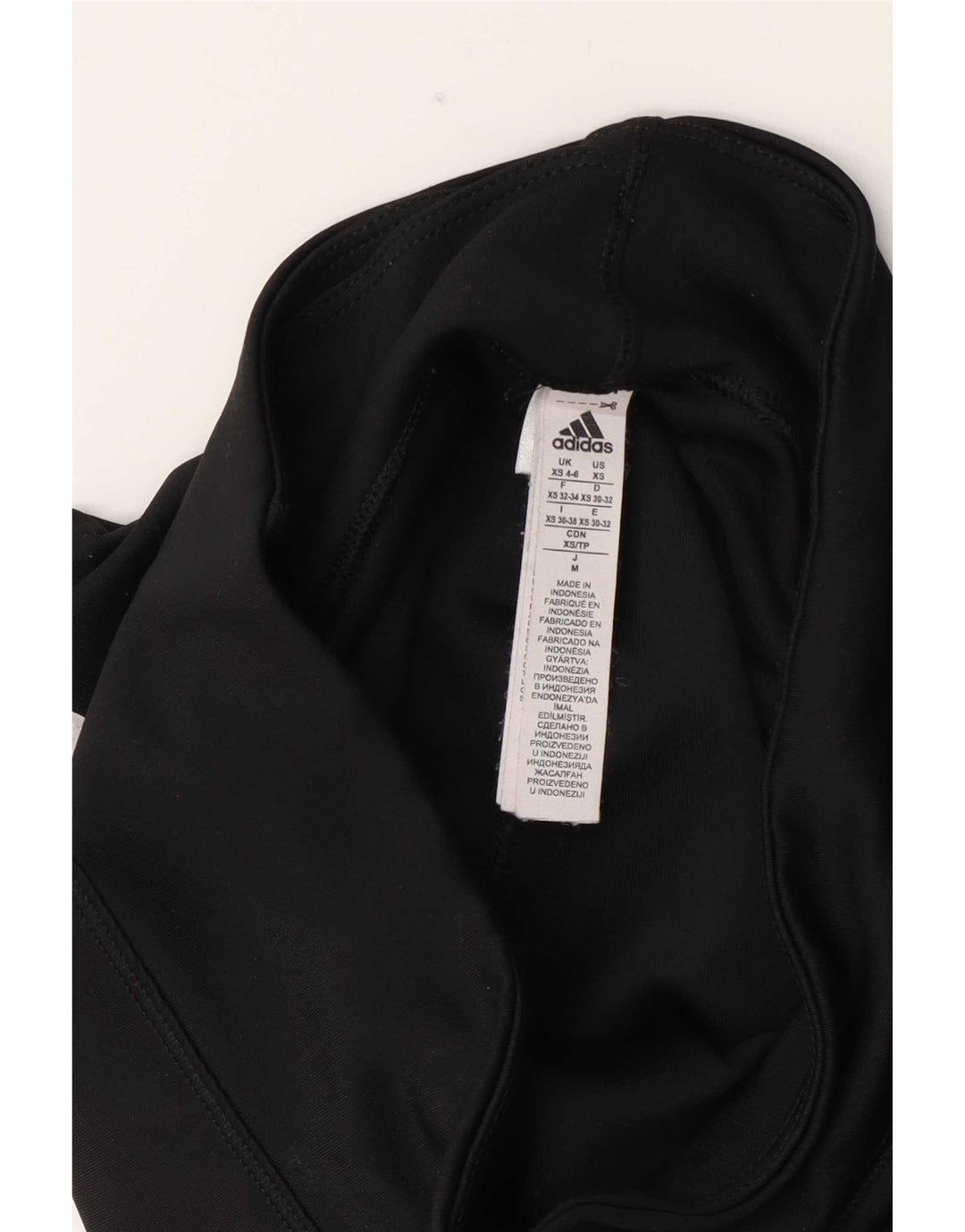 Leggings Adidas Mujer UK 4/6 XS Negro Poliéster