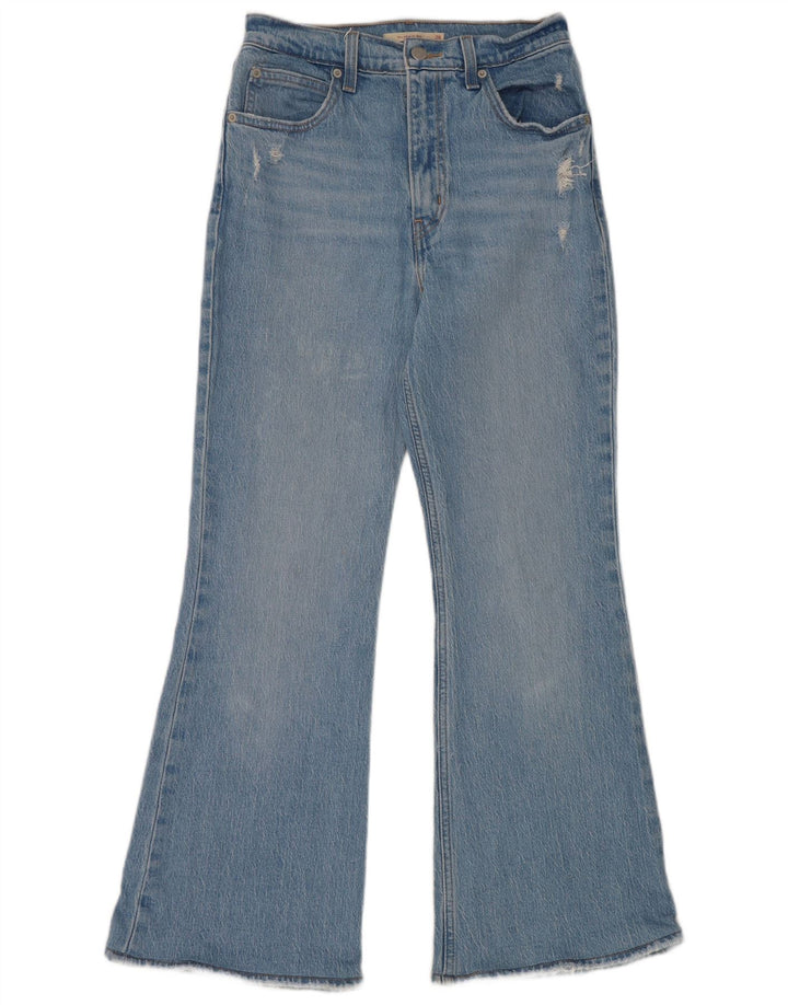 Levi's Jeans Acampanados De Tiro Alto Desgastados Para Mujer W26 L27 Algodón Azul