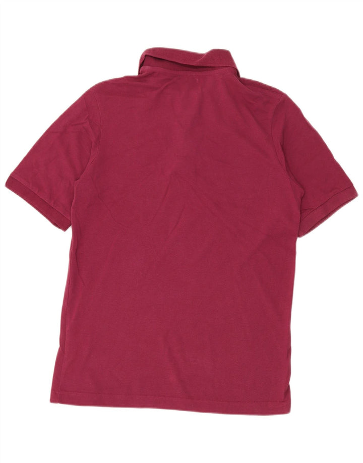 Kappa Polo Hombre Small Borgoña Algodón
