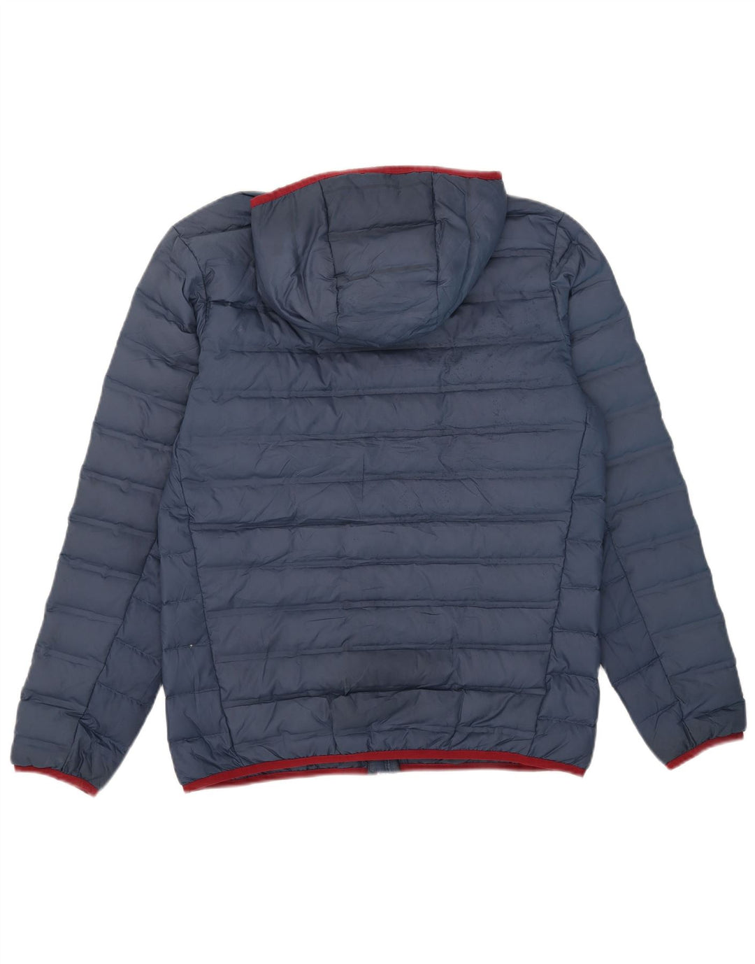 Columbia Chaqueta acolchada con capucha para hombre UK 38 Medium Azul marino Poliéster