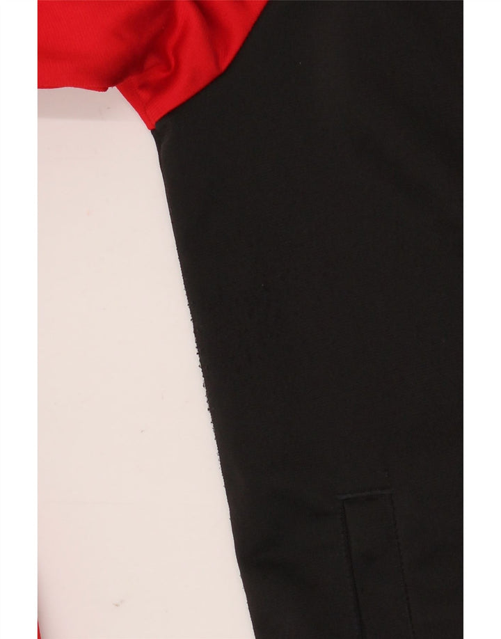 ADIDAS Chaqueta de chándal para niño 13-14 años Negro Poliéster color block