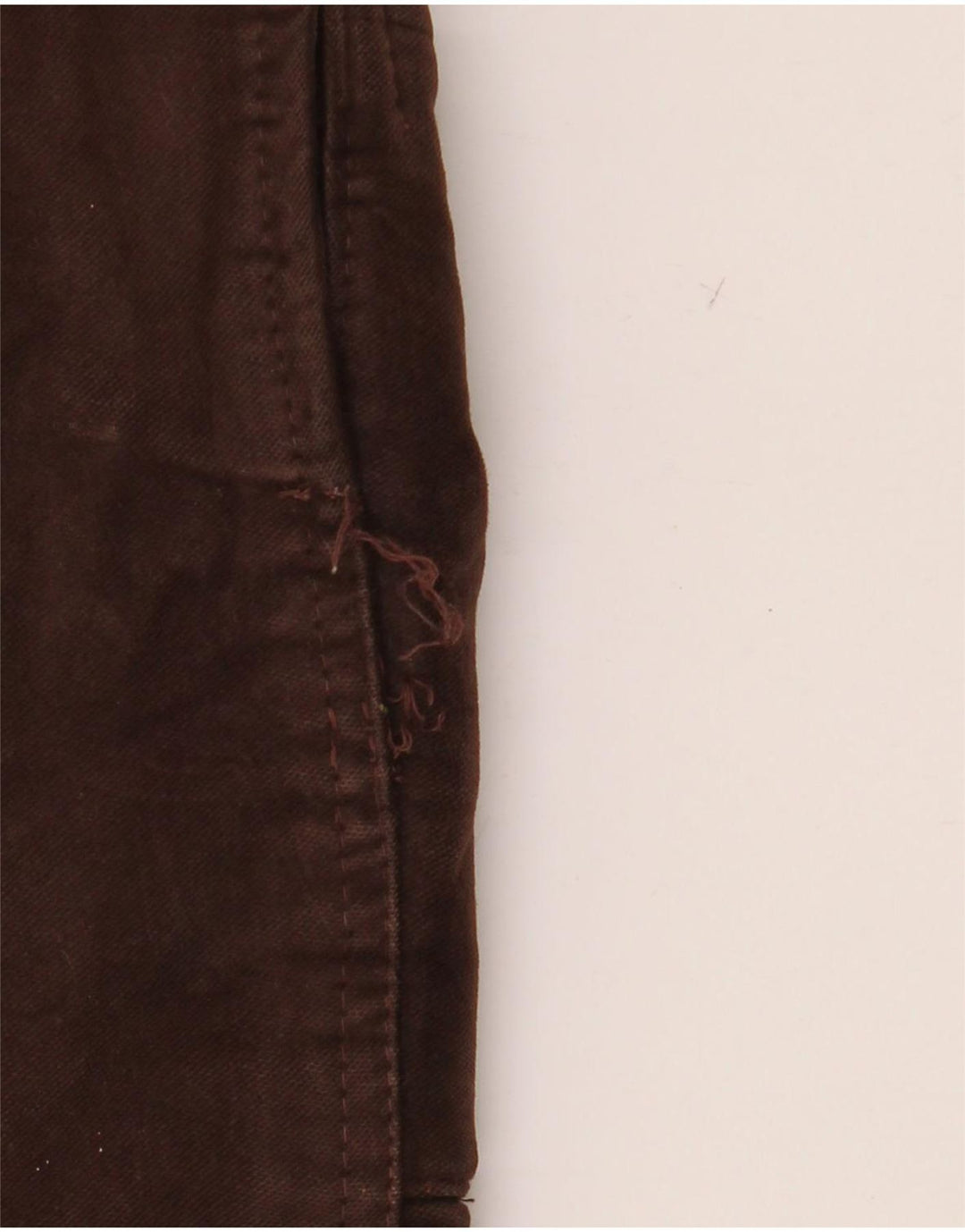 Vintage hombres chaqueta cortavientos IT 54 2XL marrón colorblock algodón