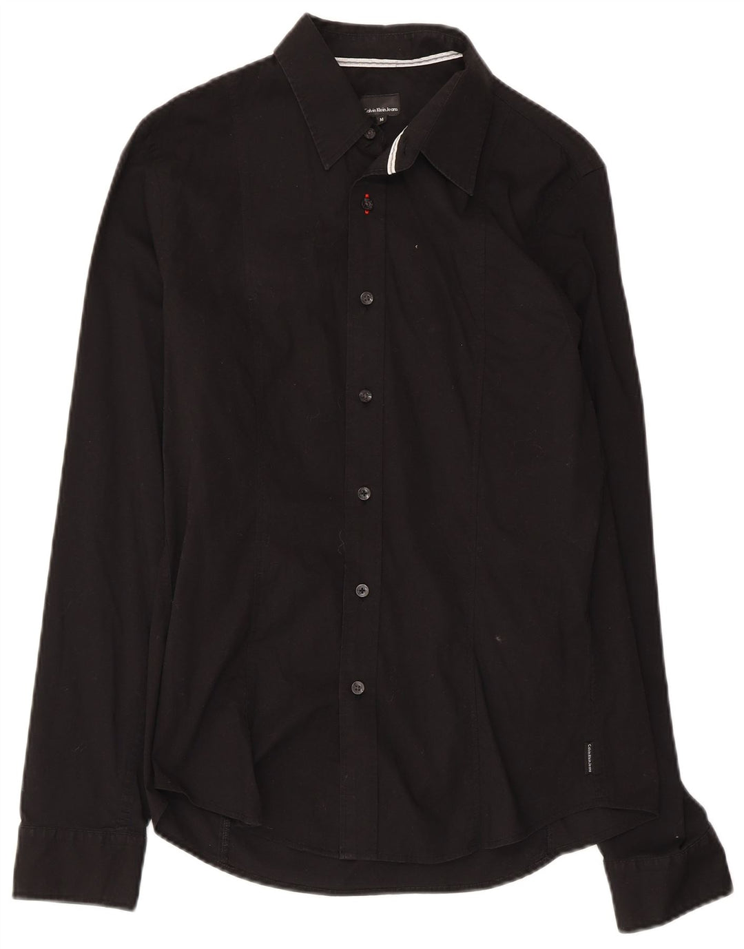 Camisa Calvin Klein Jeans Hombre Mediana Negra