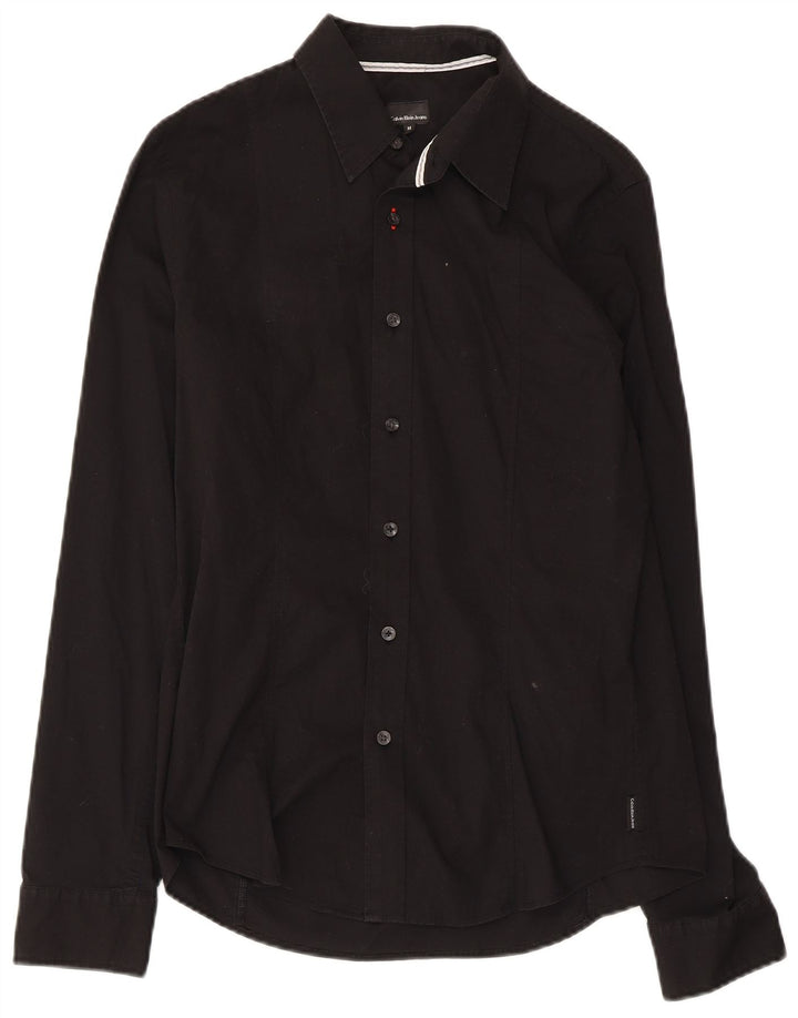 Camisa Calvin Klein Jeans Hombre Mediana Negra