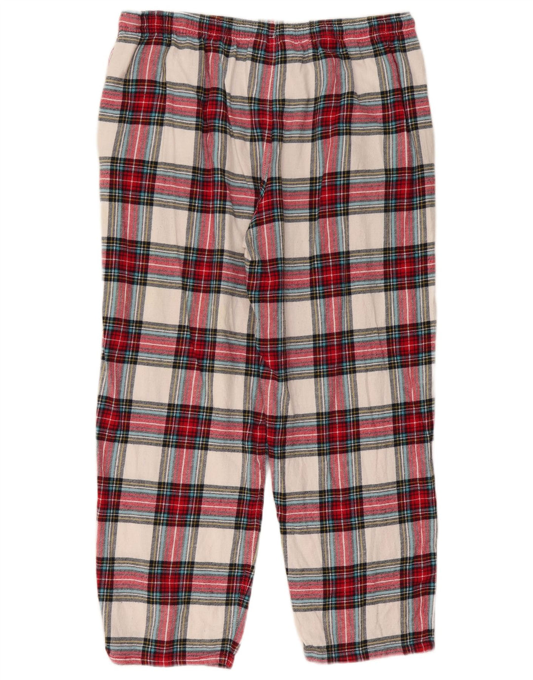 Marks & Spencer - Pantalón chino para mujer, talla grande, W34 L26, cuadros multicolor