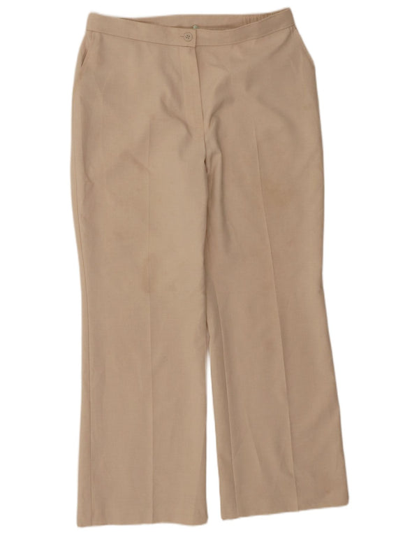 Marks & Spencer Pantalones cortos casuales para mujer UK 40 Large W34 L28 Beige