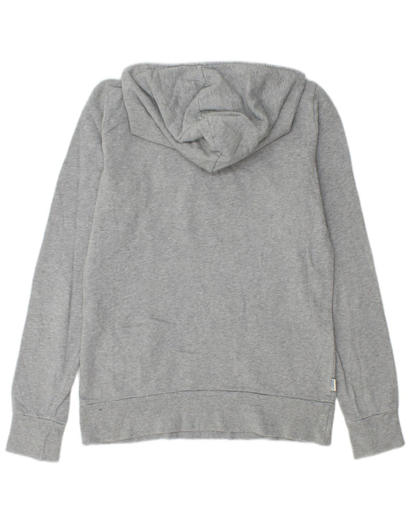 Franklin Marshall - Sudadera con capucha para mujer, talla grande, algodón gris
