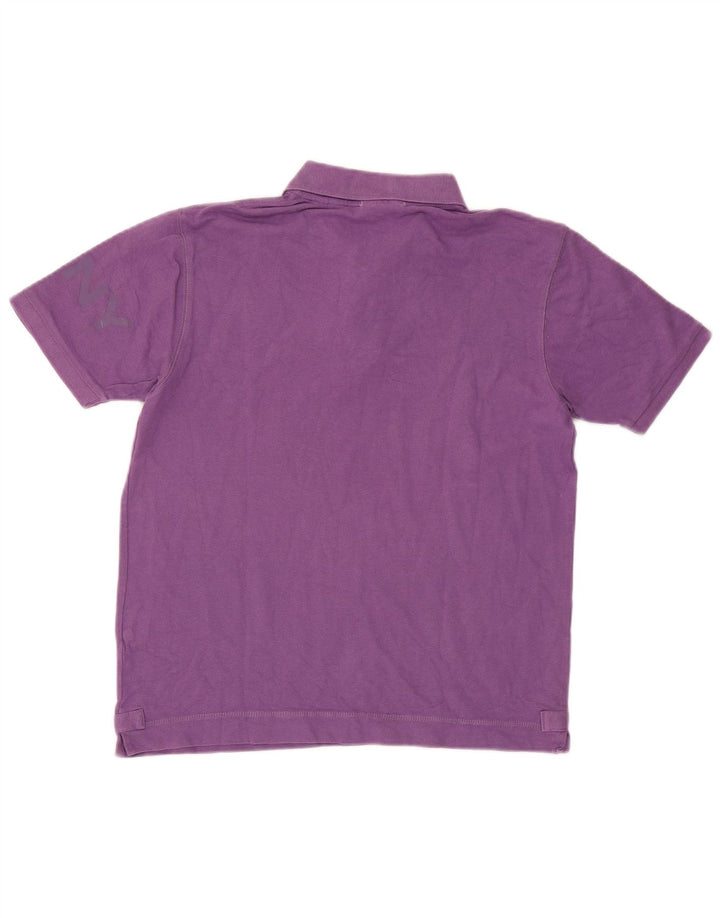 Polo Dkny Hombre Algodón Morado Medio