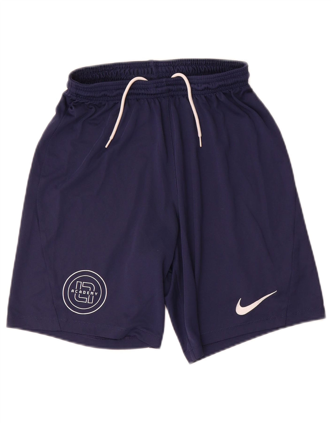 Nike Mens Dri Fit Slim Sport Shorts Pequeño Azul Marino Poliéster