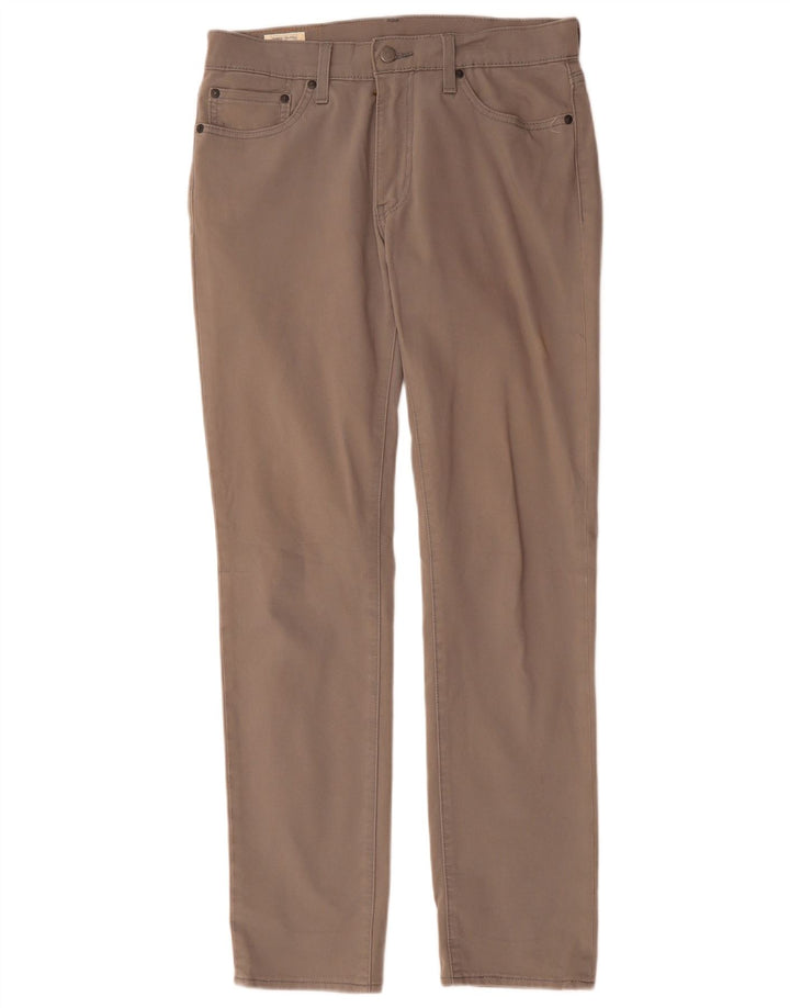 Levi's Mens 511 Slim Casual Pantalones W31 L32 Algodón Gris
