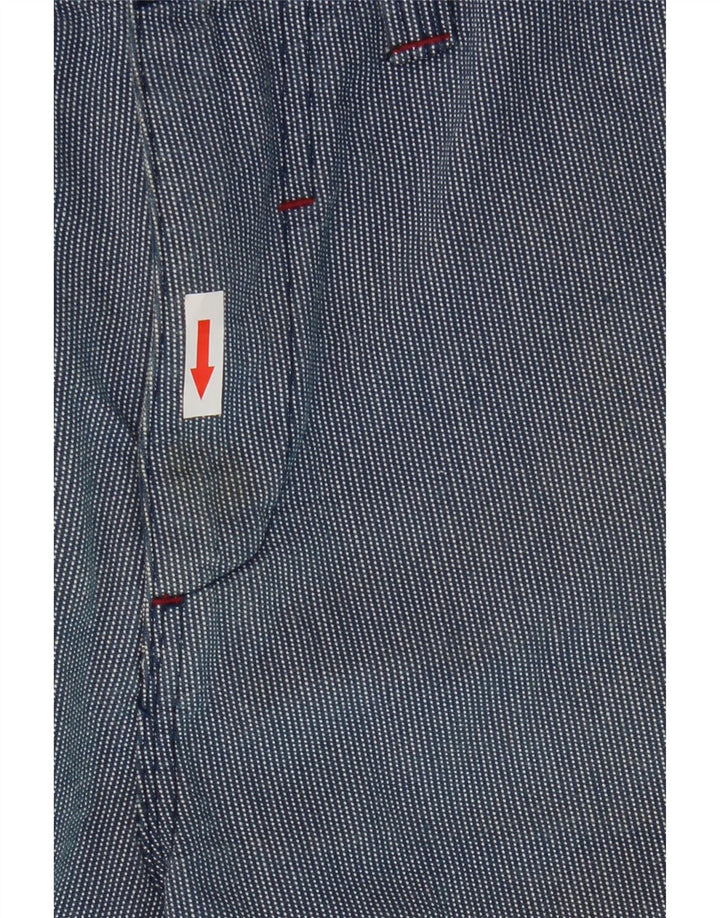 Pantalones cortos chinos para hombre White Stuff W32 Algodón azul medio