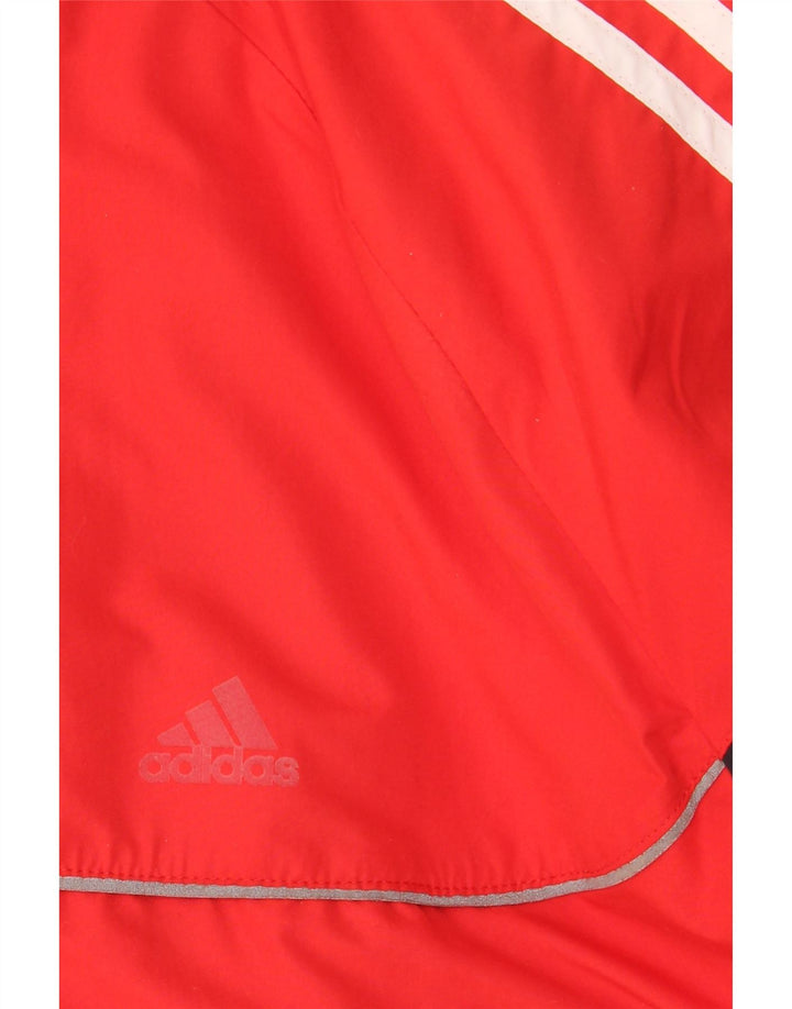 ADIDAS Chubasquero Hombre UK 46/48 XL Rojo Colorblock Poliéster