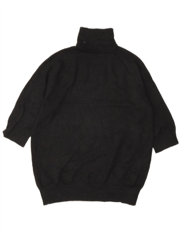 Zara - Jersey con cuello vuelto para mujer, talla 40, talla M, color negro