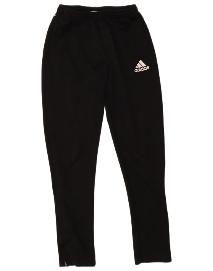 Adidas Pantalones de chándal Climalite para niño 13-14 años Negro Poliéster