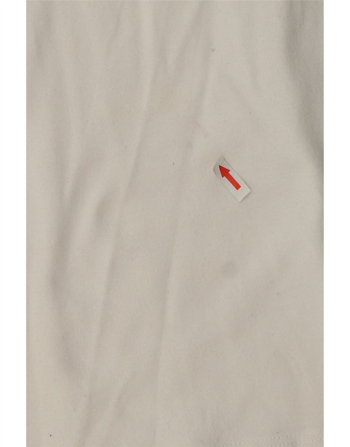 CHAMPION Top gráfico para mujer de manga larga UK 18 XL Bloque de color blanco