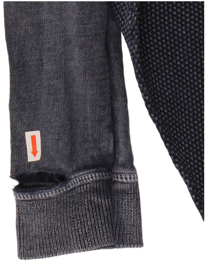 Guess Sudadera para Hombre Jumper UK 40 Medium Azul Marino Algodón