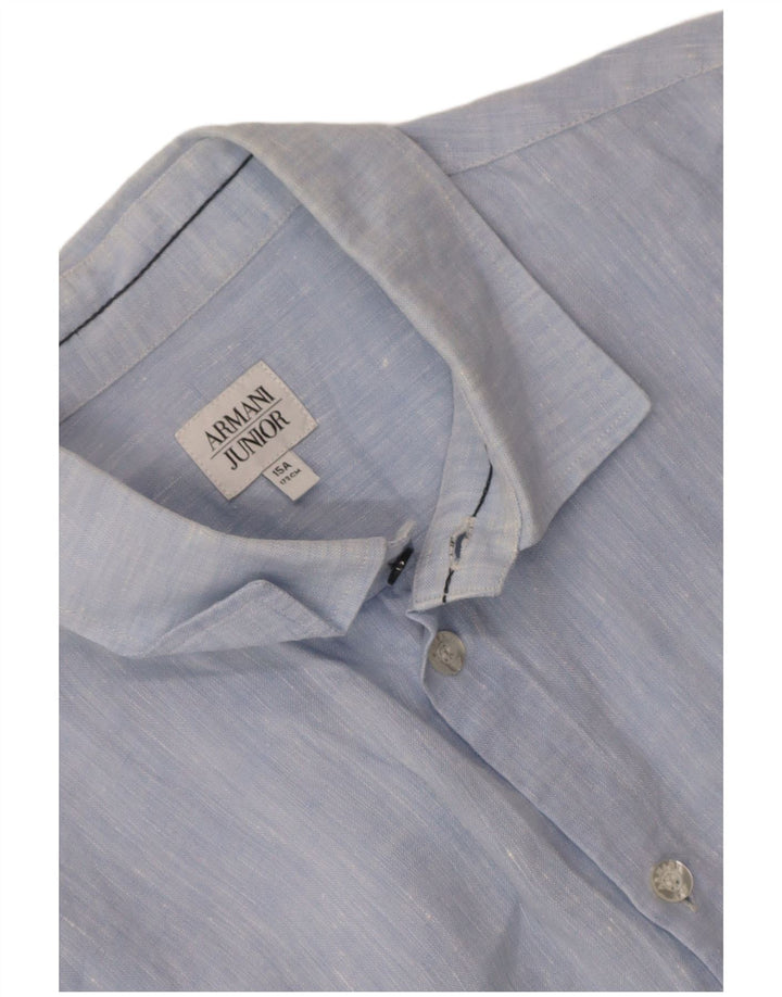 Camisa Armani Niño 14-15 Años Azul