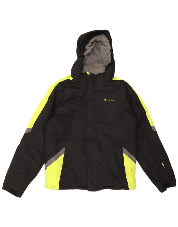 Mountain Warehouse Chaqueta cortavientos para niños 12-13 años Color Block negro