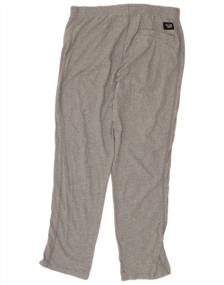 NIKE - Pantalón de chándal para hombre, talla grande, algodón gris
