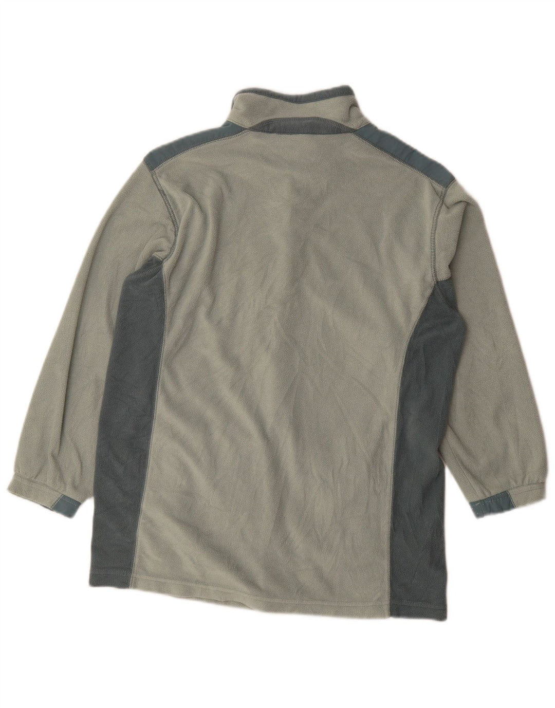 Columbia Chaqueta polar para mujer UK 44 Verde medio Colorblock