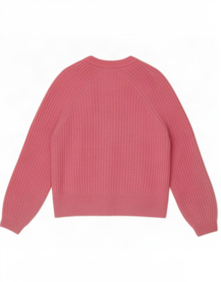 Marks & Spencer Suéter Cárdigan para Mujer Reino Unido 44 Acrílico Rosa Medio